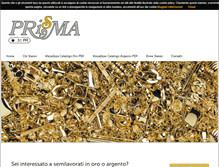 Tablet Screenshot of prismaparma.it